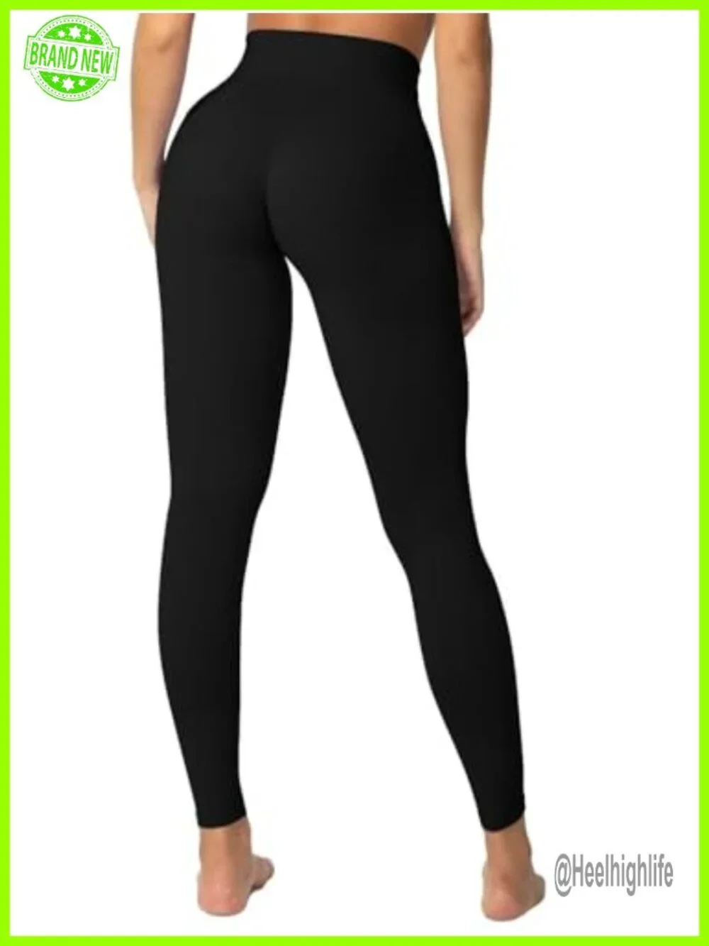 High Waisted Butt Lifting Yoga Leggings with Tummy Control